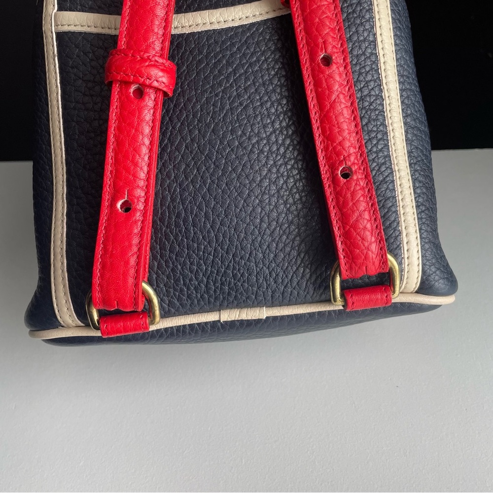 Dooney and Bourke Leather Teton mini Backpack awl multi color - Picture 9 of 16